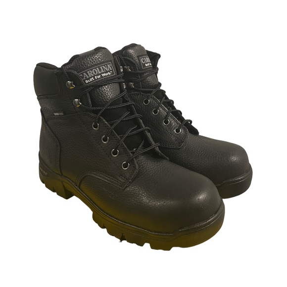 CAROLINA Mens Circuit 6” Composite Toe Leather Work Boot CA3537 Black - Picture 4 of 12